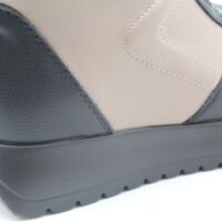 Botin casual en suave poli piel con cordón elastico,ref36601 - Thumbnail Image 2