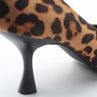 Stiletto animal print en suave antelina - Thumbnail Image 2