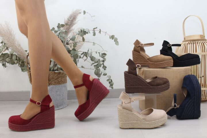 Valenciana lisa con cuña al tono,ref5319