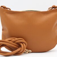 Bolso-bandolera en suave polipiel con asa metálica dorada,ref8848 - Thumbnail Image 6