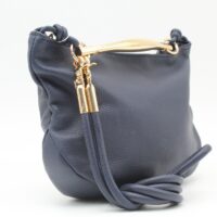 Bolso-bandolera en suave polipiel con asa metálica dorada,ref8848 - Thumbnail Image 8