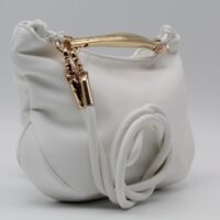 Bolso-bandolera en suave polipiel con asa metálica dorada,ref8848 - Thumbnail Image 11