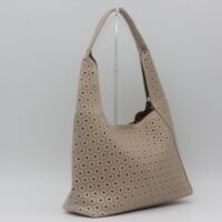 Bolso en suave poli piel picadita con neceser interior y cierre clip,ref68075 - Thumbnail Image 2