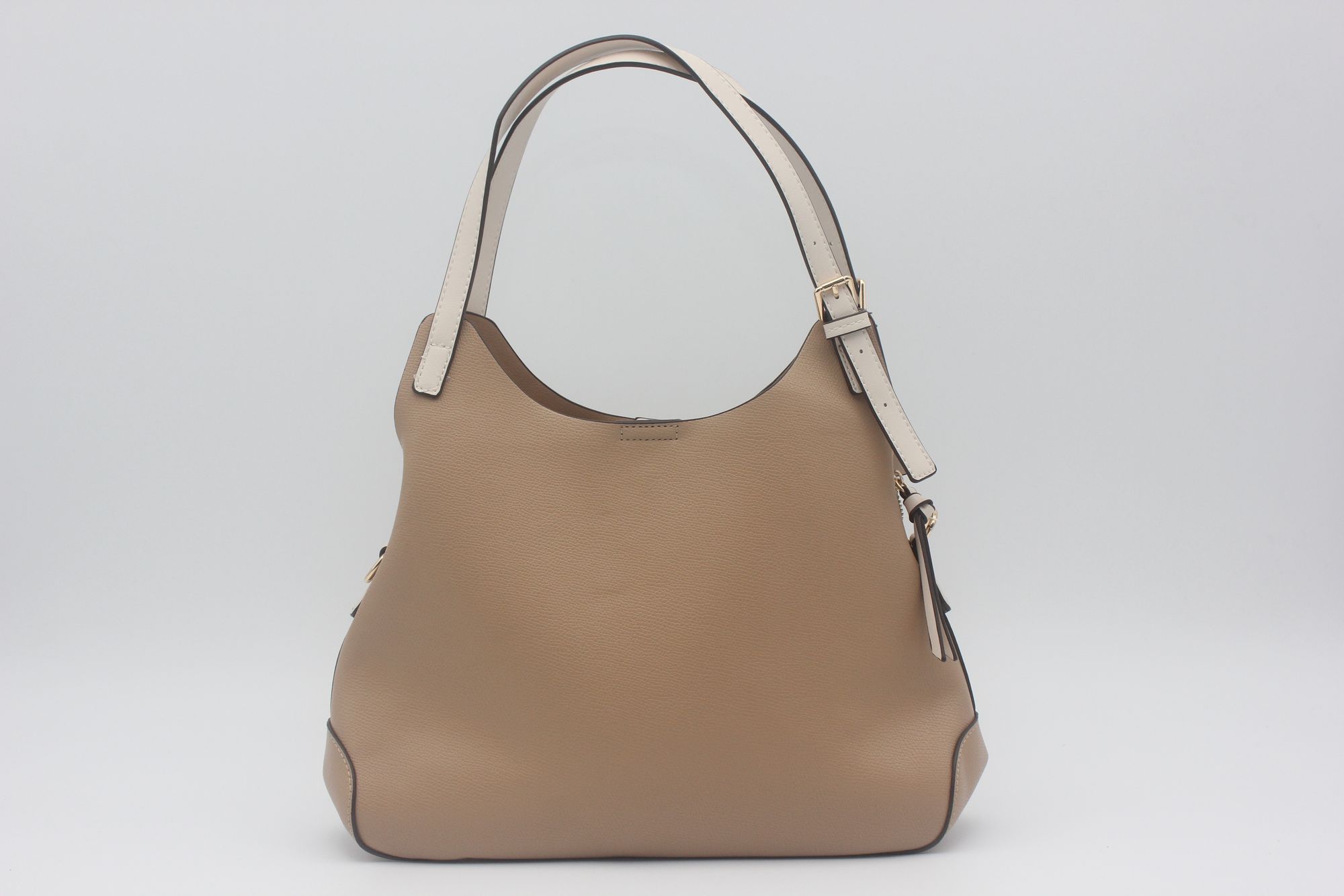 Bolso en suave poli piel con triple cierre,ref68023 - Imagen 5