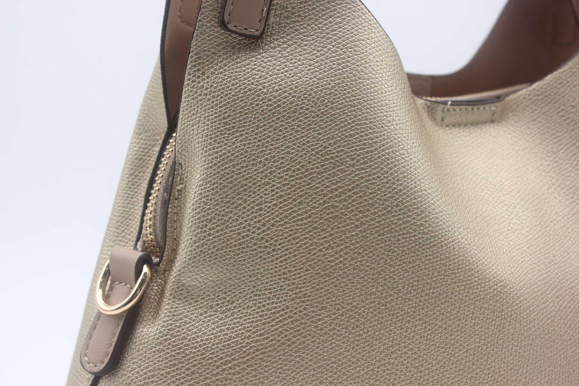 Bolso en suave poli piel con triple cierre,ref68023 - Imagen 8
