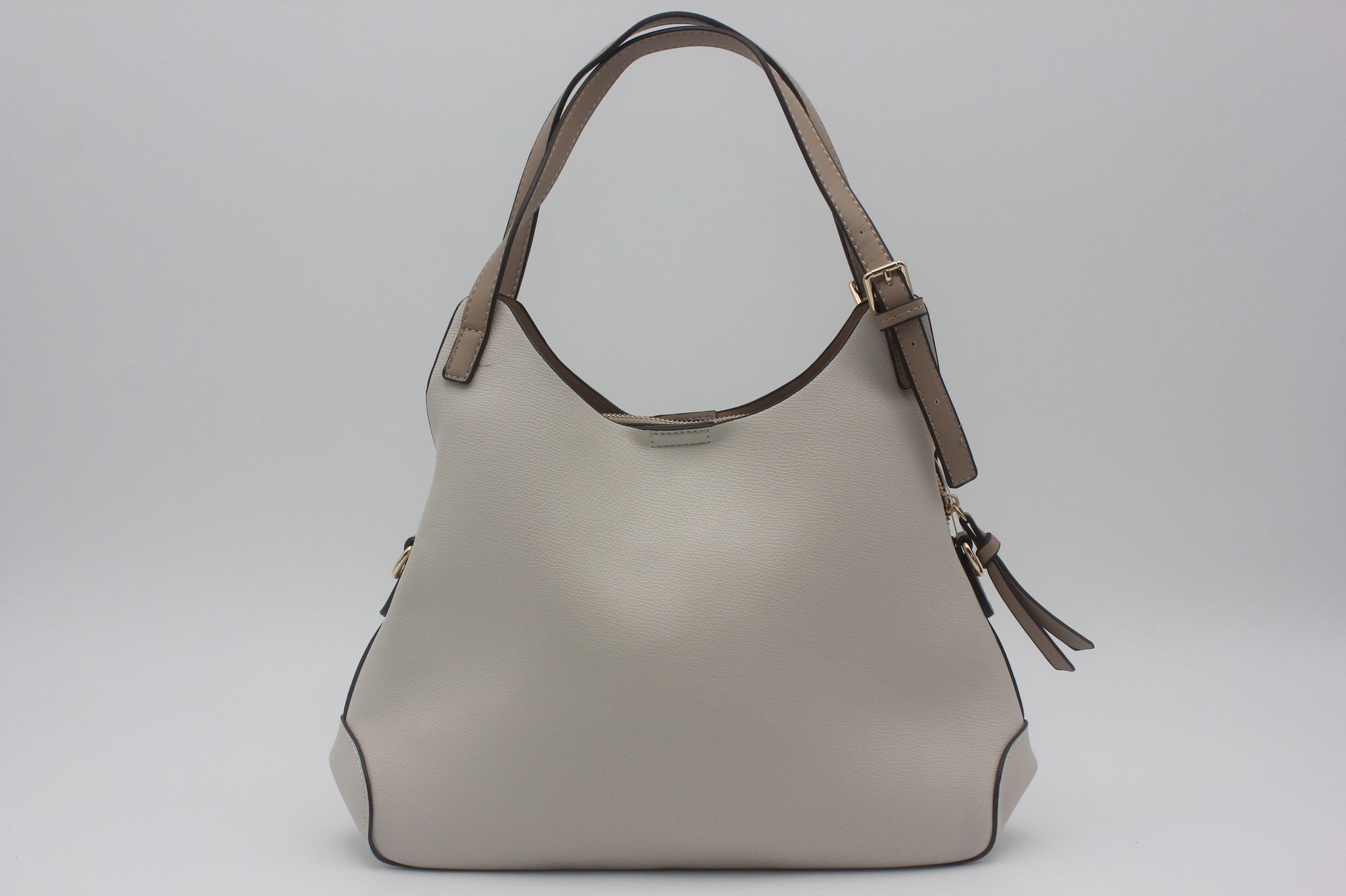 Bolso en suave poli piel con triple cierre,ref68023 - Imagen 13