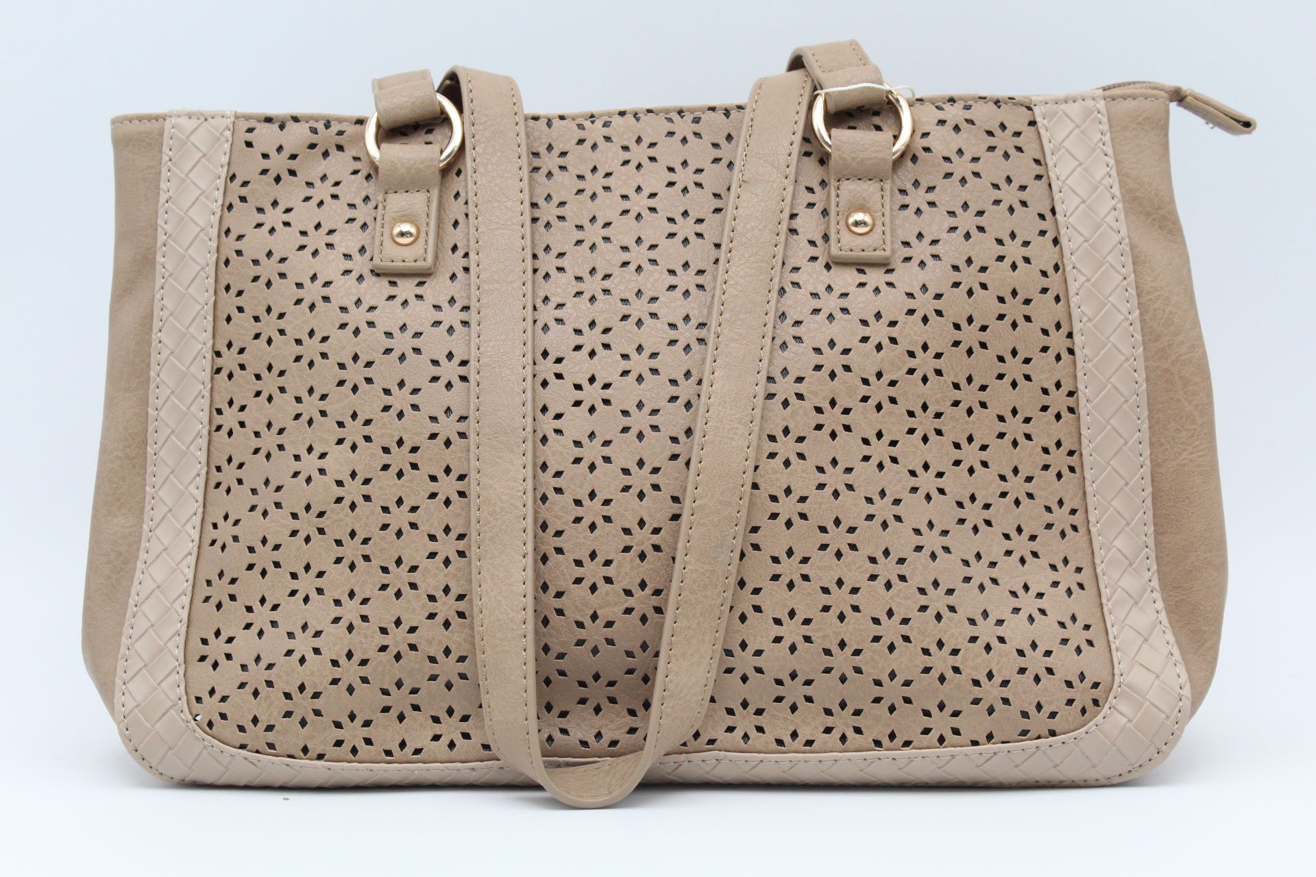 Bolso en suave poli piel picadita,ref68011 - Imagen 5