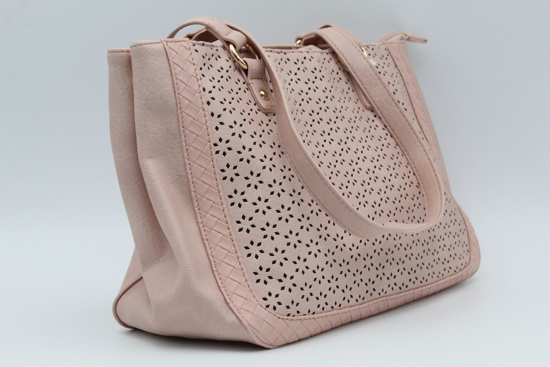Bolso en suave poli piel picadita,ref68011 - Imagen 6