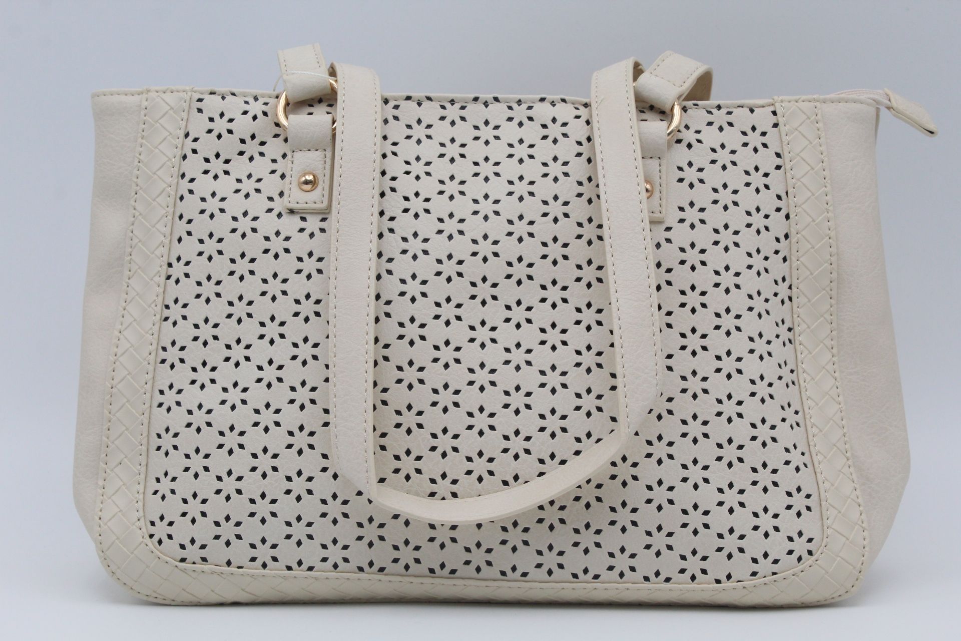 Bolso en suave poli piel picadita,ref68011 - Imagen 10
