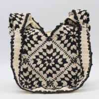 Bolso-Bandolera crochet combinado,ref3603 - Thumbnail Image 2