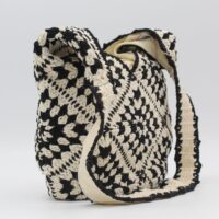 Bolso-Bandolera crochet combinado,ref3603 - Thumbnail Image 3