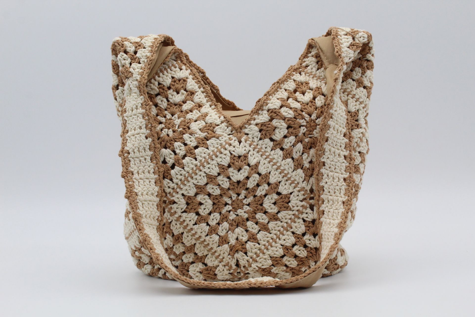 Bolso-Bandolera crochet combinado,ref3603 - Imagen 5