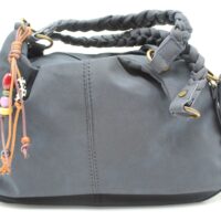 Bolso-Bandolera en suave poli piel con asa trenzada,ref28986 - Thumbnail Image 3