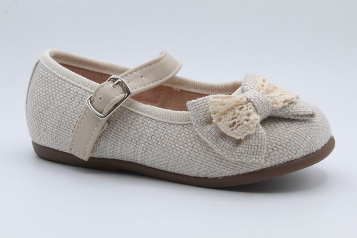 Merceditas para niña en suave tejido,ref559 - Imagen 3
