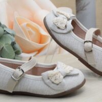 Merceditas para niña en suave tejido,ref559 - Thumbnail Image 1