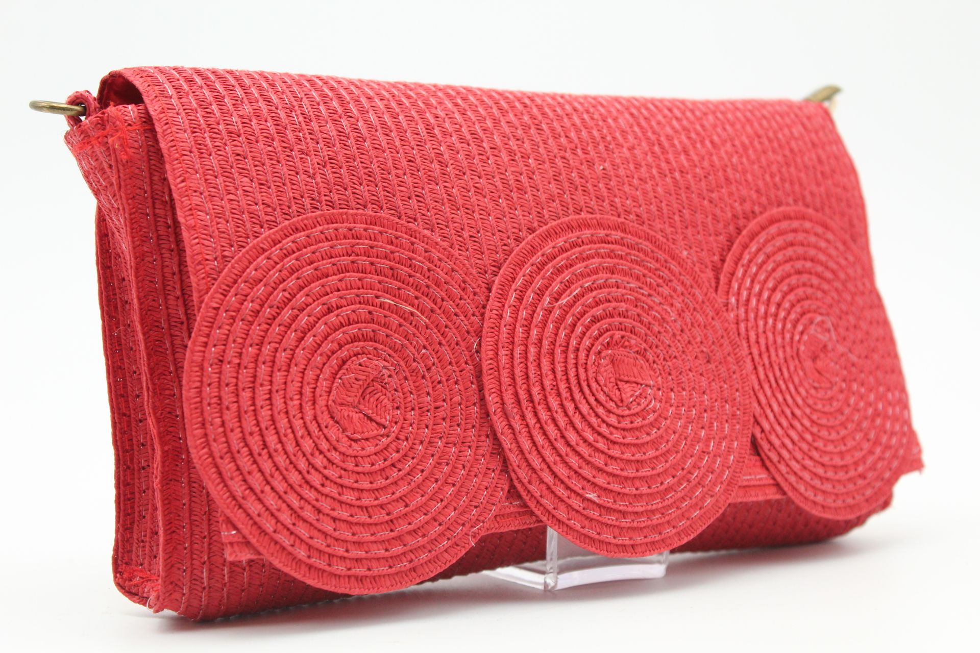 Bolso-Bnadolera en tejido rafia,ref0002 - Imagen 6