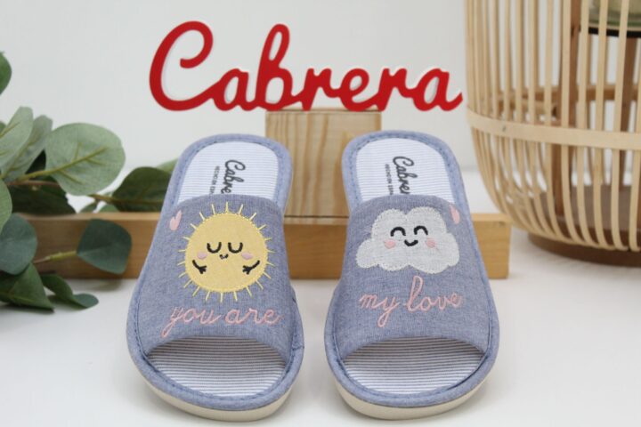 Zapatilla casa Cabera con piso ultralight,ref2493