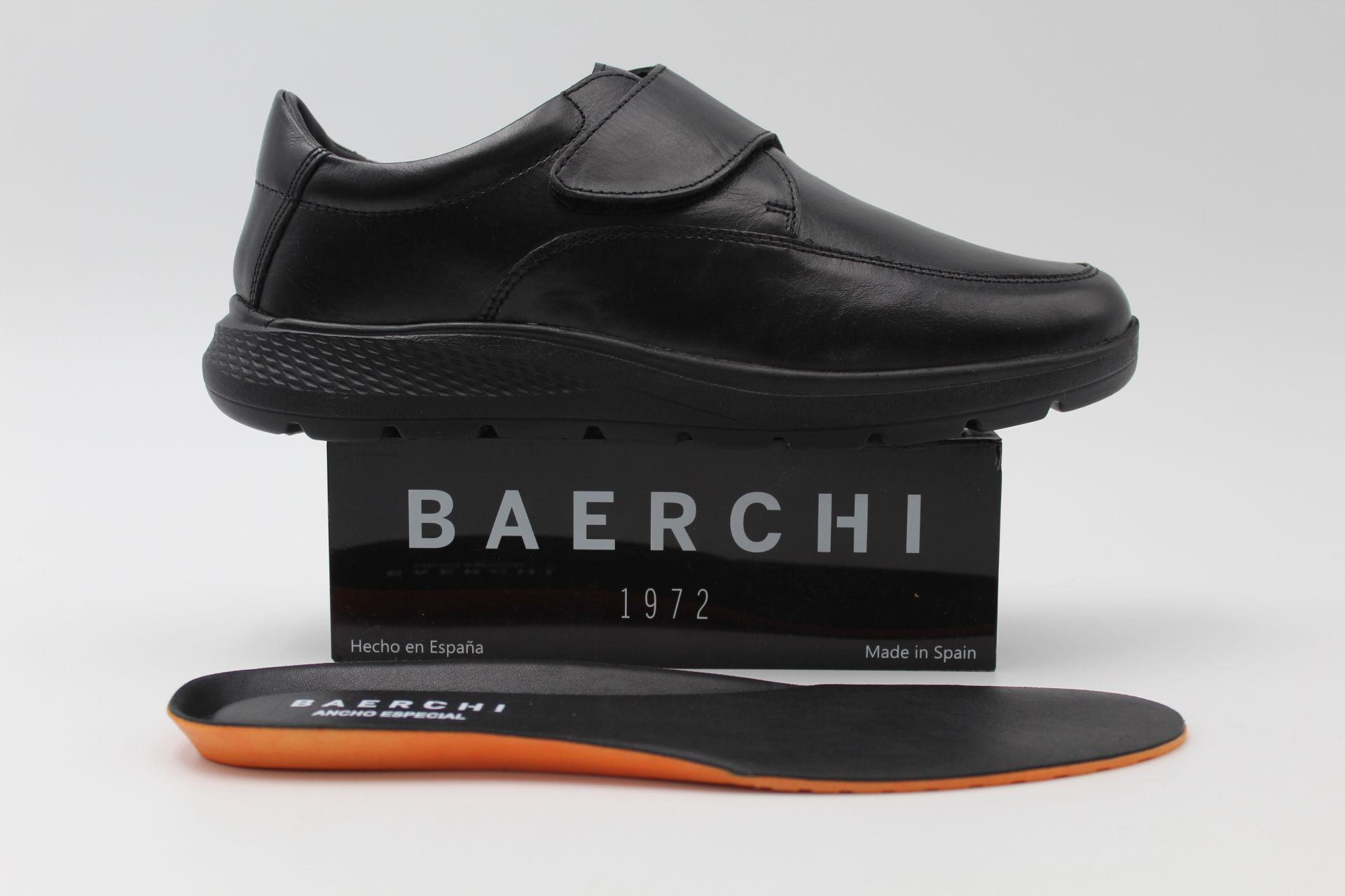 Zapato velcro Baerchi,todo en piel y piso pluma,ref1022 - Imagen 2