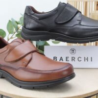 Zapato Baerchi ancho especial,todo en piel y cierre velcro,ref1252 - Thumbnail Image 1