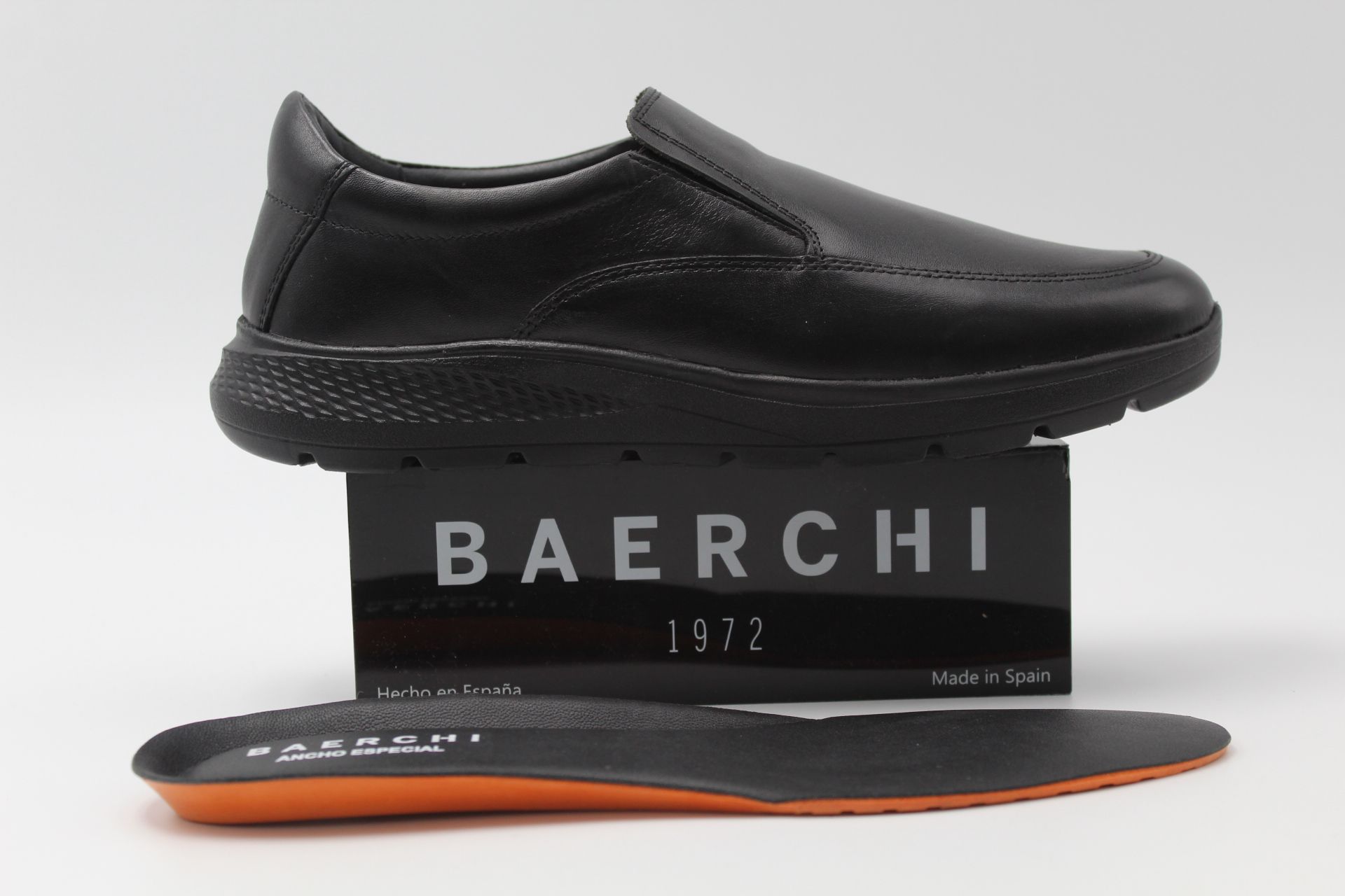 Zapato Baerchi todo en piel con piso ultra ligth,ref1021 - Imagen 2