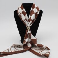 Pañuelo cuello en suave tejido con adorno metalizado,ref6 - Thumbnail Image 3