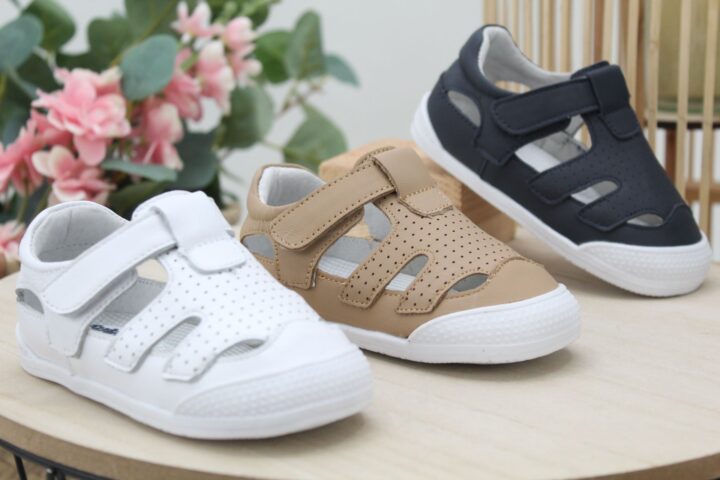 Sandalia niño Barefoot toda en piel,ref1707