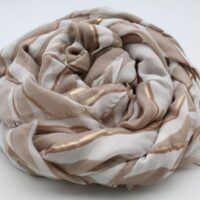 Pashmina  estampada en suave tejido algodon,ref535 - Thumbnail Image 4