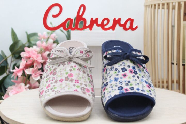 Zapatilla Cabrera anatómoca con piso vulcanizado,ref5667