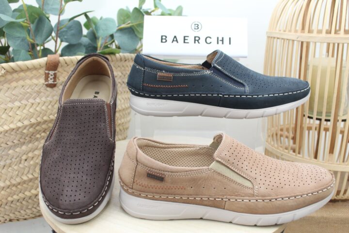 Zapato baerchi todo en piel súper ligero y cómodo,ref3991